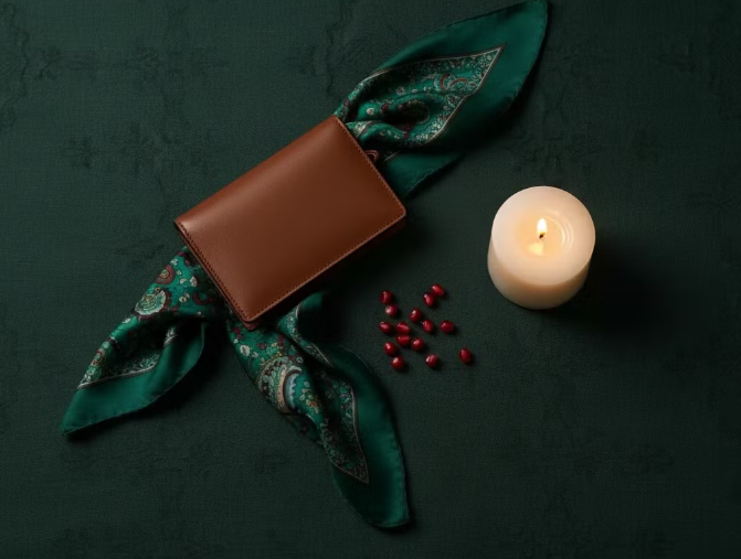 scarf green