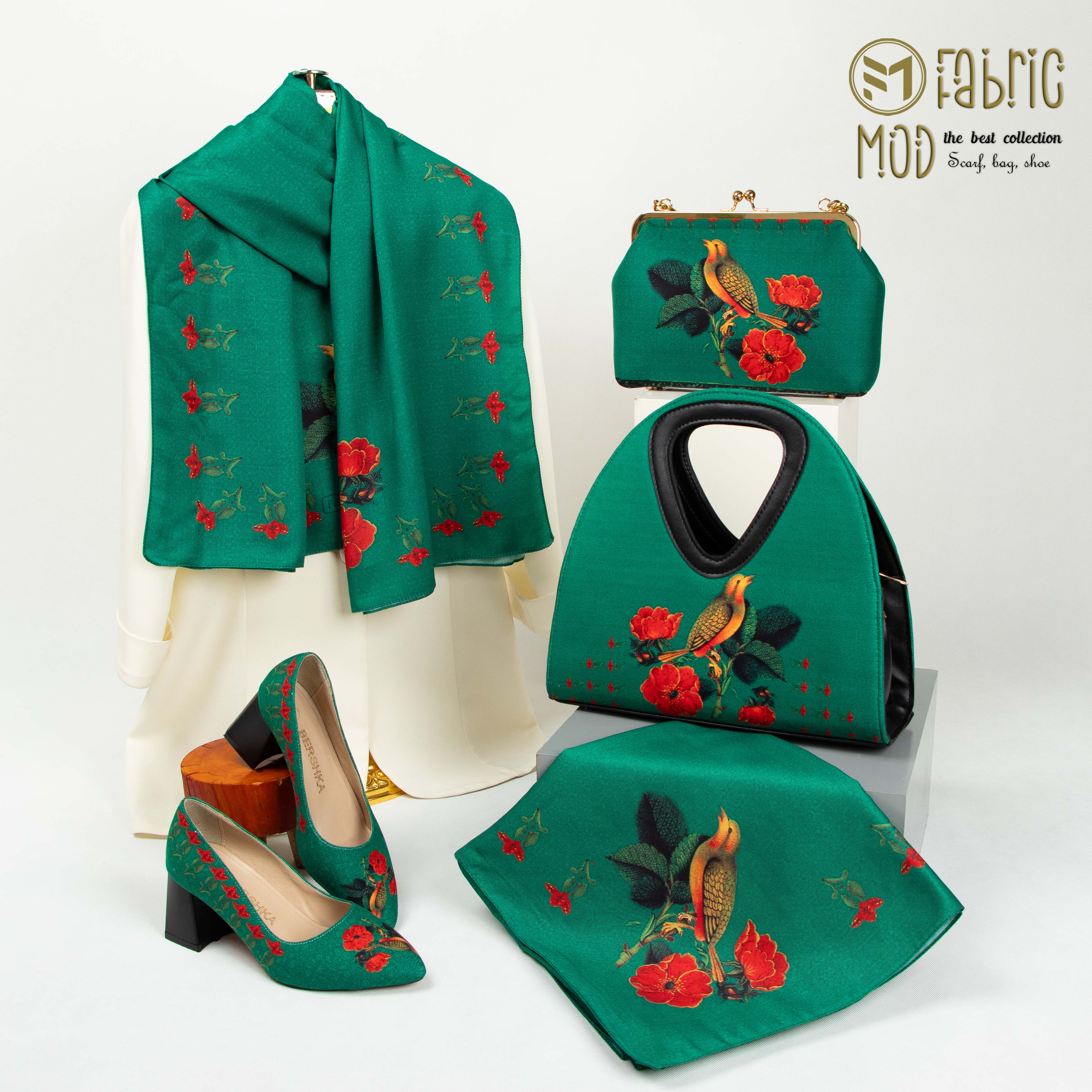 ست کامل کیف، روسری و کفش کد 31